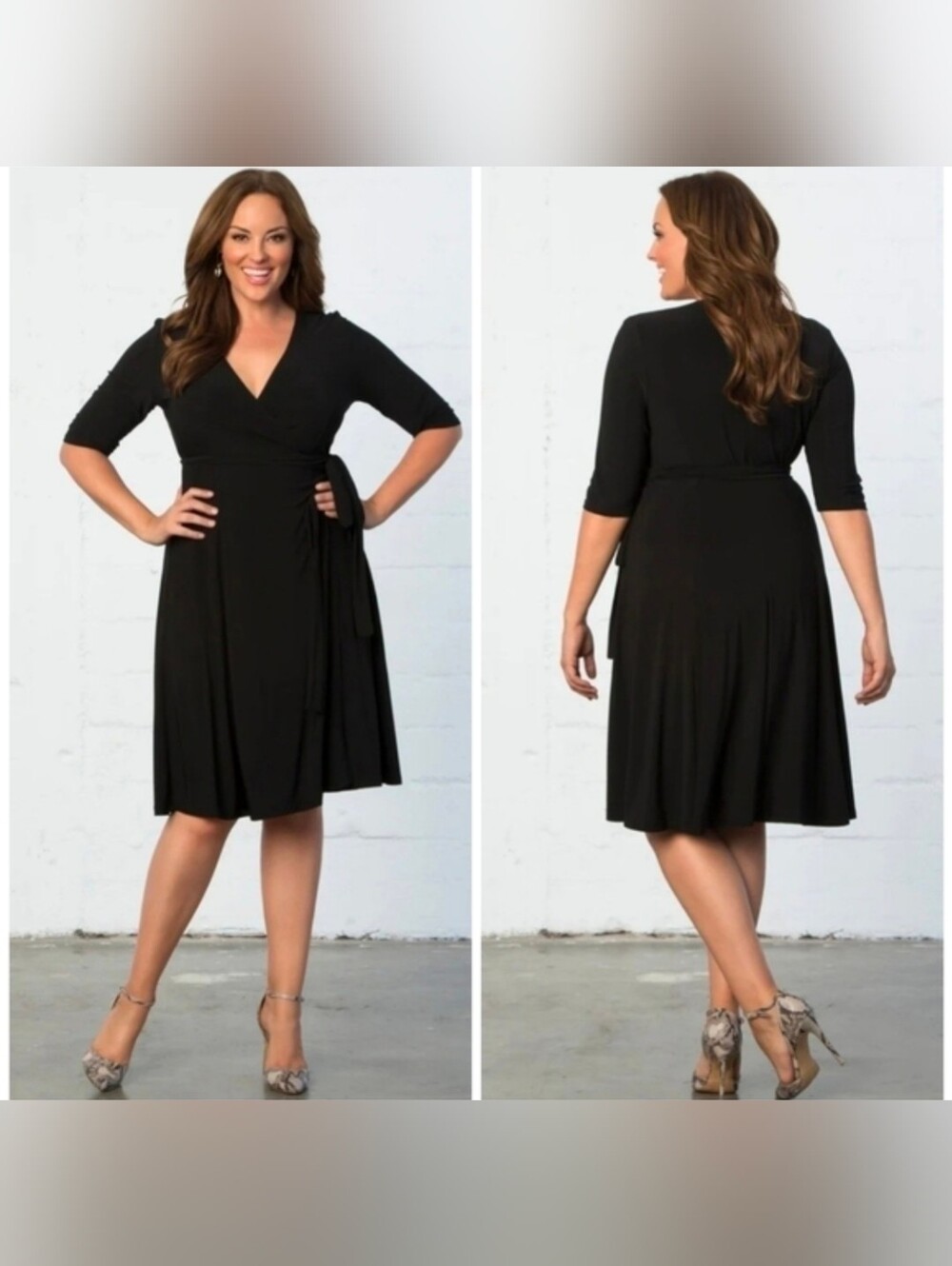 Kiyonna Essential Wrap Dress
